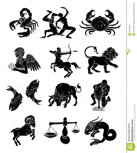 Zodiac Symbols Animals