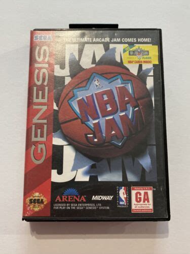 NBA Jam (Sega Genesis, 1994) No Manual 734549001111 | eBay