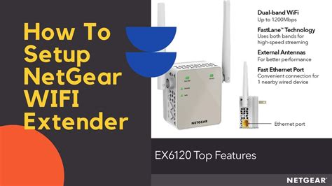 Netgear Wifi Extender Ex6120 Setup | AC 1200 | Best for Gaming, Streaming| Wps Review 2021 ...