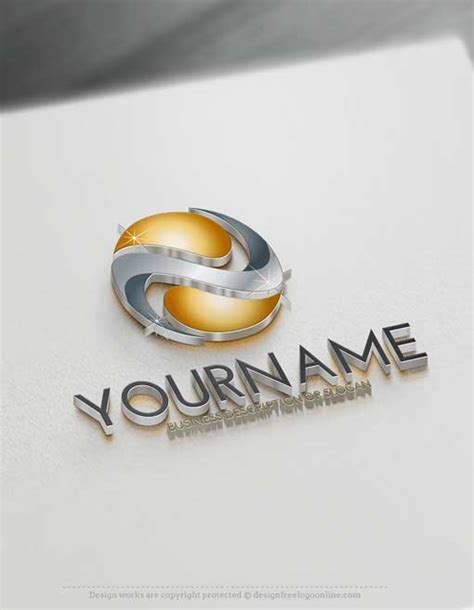 Online 3D Logo Maker - Create your own 3D Abstract Logo for free