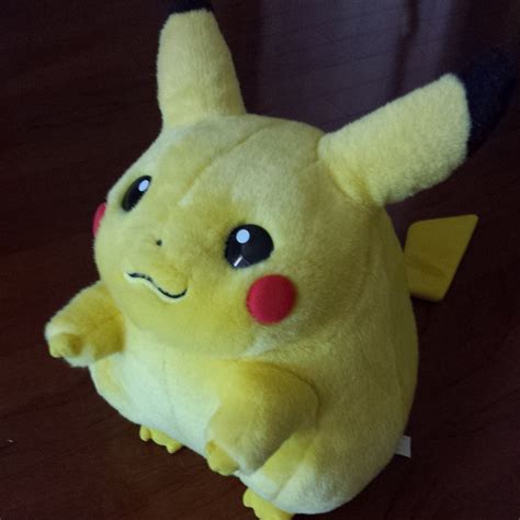 I still have this Pikachu plushie from 1999 : r/pokemon