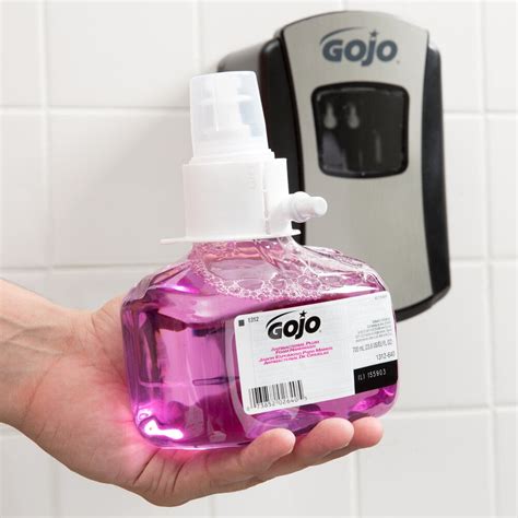 GOJO® 1312-03 LTX 700 mL Antibacterial Plum Foam Hand Soap