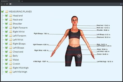 Body Measurement Software is made to measure to a perfect fit | Machine ...