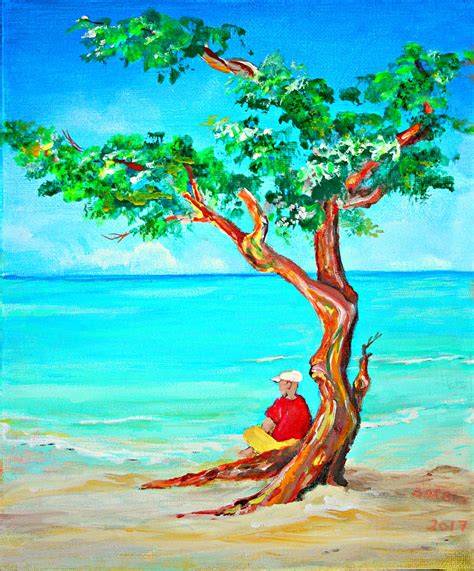 Caribbean Dreaming Painting by Barbi Holzmann - Fine Art America