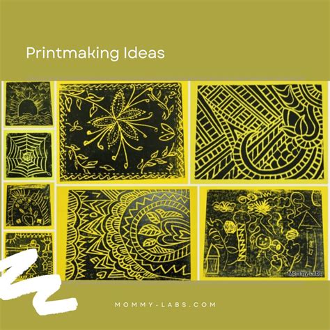 Printmaking Ideas - Kid Exploring The World Of Print Press