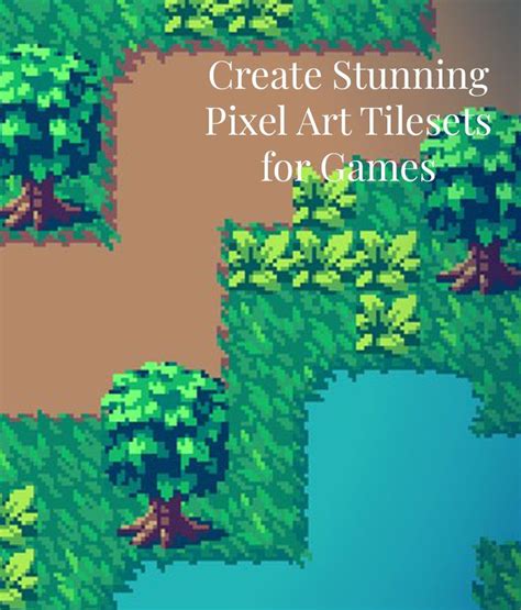 Pixel Art Tilesets for Games | Pixel art, Pixel art games, Easy pixel art