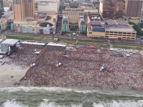 Check Out Aerial Video of the Free Atlantic City Beach Concert [VIDEO]