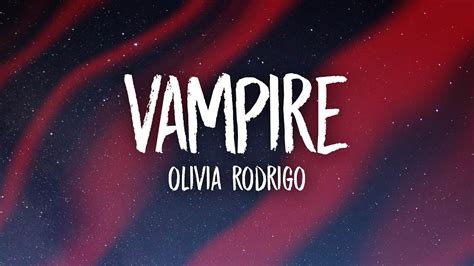 Vampire Olivia Rodrigo Chords Guitar
