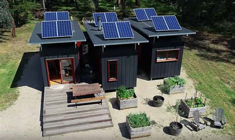 Awesome Solar Powered TRIPLE 20' Shipping Container Home is Timeless Design