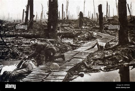 WWI, Battle of Passchendaele, 1917 Stock Photo - Alamy