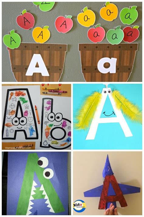 12 Awesome Letter A Crafts & Activities | Letter activities preschool, Letter a crafts, Alphabet ...