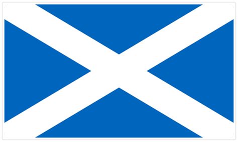 Skottland flagga - Flag of Scotland