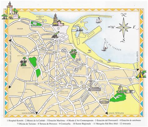 Proyecto: Tánger, mi Ciudad: MAPAS