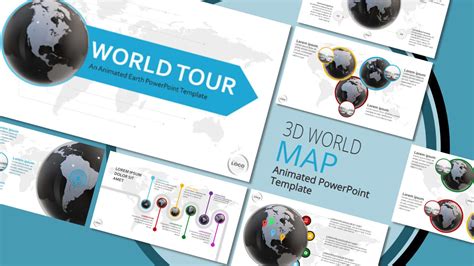 World Map PowerPoint | Animated Template | PresenterMedia