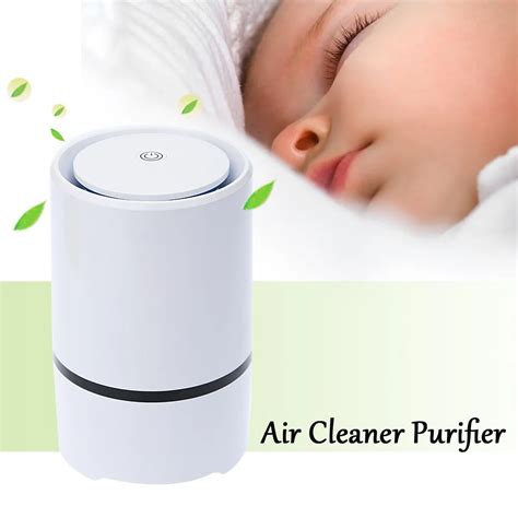 Air Purifier Dc5v Usb Mini Air Cleaner Purifier Negative Ion Ionizer ...