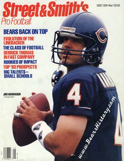 Jim Harbaugh, Chicago Bears Quarterback 1987-1993