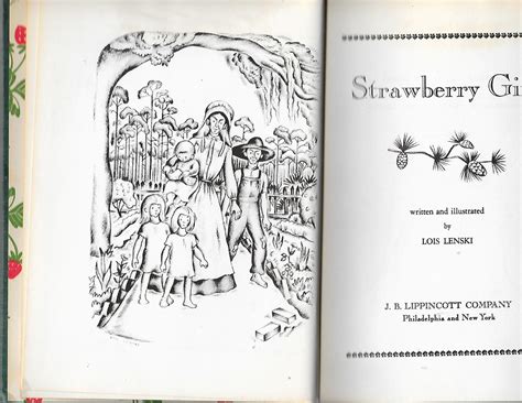 Strawberry Girl by Lois Lenski: Good Hardcover (1945) 1st Edition ...