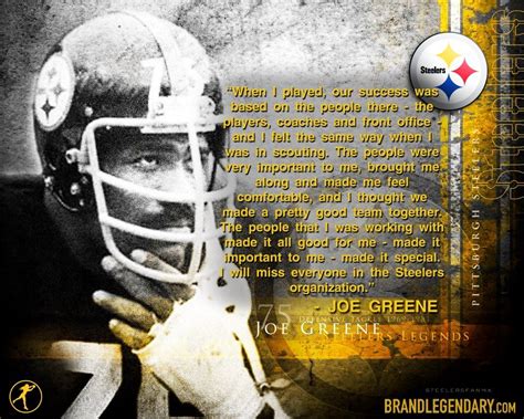 Quotes about Pittsburgh Steelers (46 quotes)