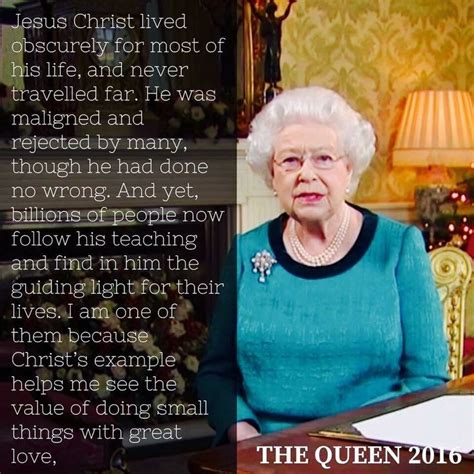 I pray she is telling the truth in that she is a Christian... | Queen elizabeth quotes, Queen ...