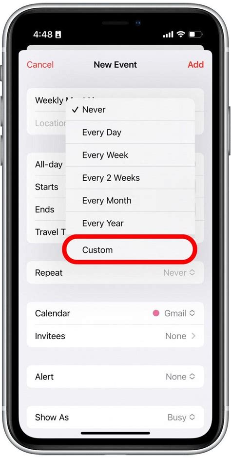 How to Add Recurring Events to iPhone Calendar