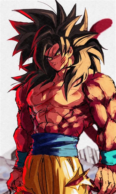 SS4 Goku Injured by NikocadoAvocadoBalls on DeviantArt