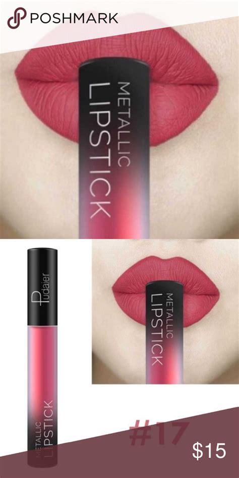 *SOLD!* Metallic Red Lipstick