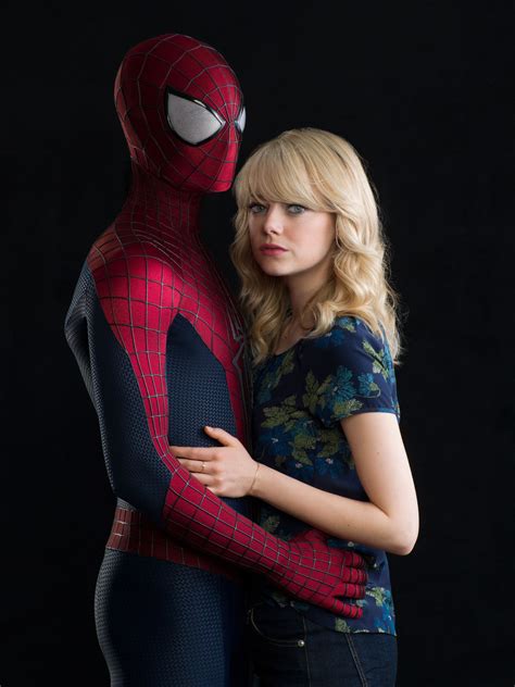 Peter Parker / Spider-Man & Gwen Stacy (Andrew Garfield & Emma Stone ...