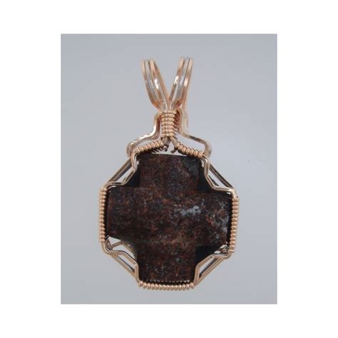 Perfect Cross Staurolite Pendant - Snob Appeal Jewelry