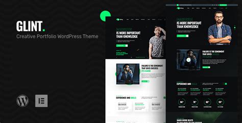 Glint - Personal Portfolio WordPress Theme by QuomodoTheme | ThemeForest