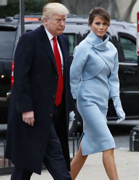 Who Melania Trump Is Wearing At the Inauguration [EXCLUSIVE PHOTOS] – WWD