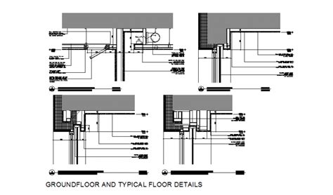 Sliding Glass Door Detail Section Dwg - Glass Door Ideas