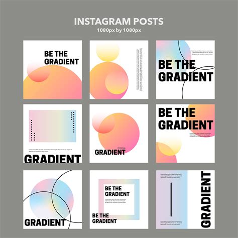 Be the Gradient - Canva Template - FilterGrade