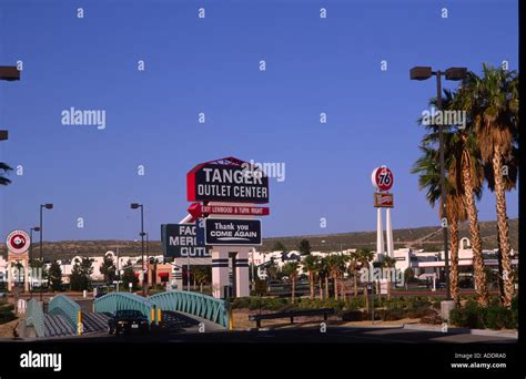 Tanger factory shopping outlet center Barstow California USA Stock Photo: 4371359 - Alamy