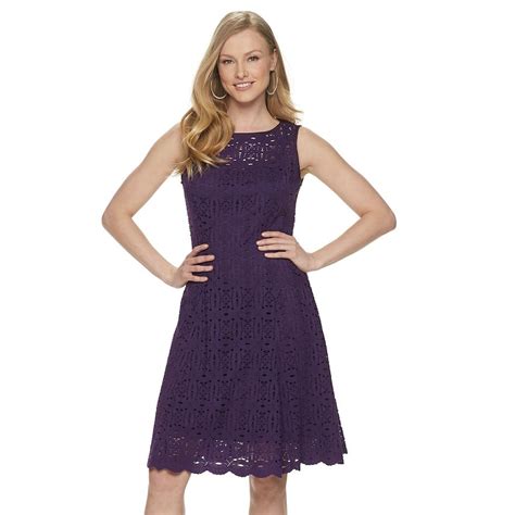 Women's Apt. 9® Sleeveless Lace Medallion Dress | Dresses, Kohls ...