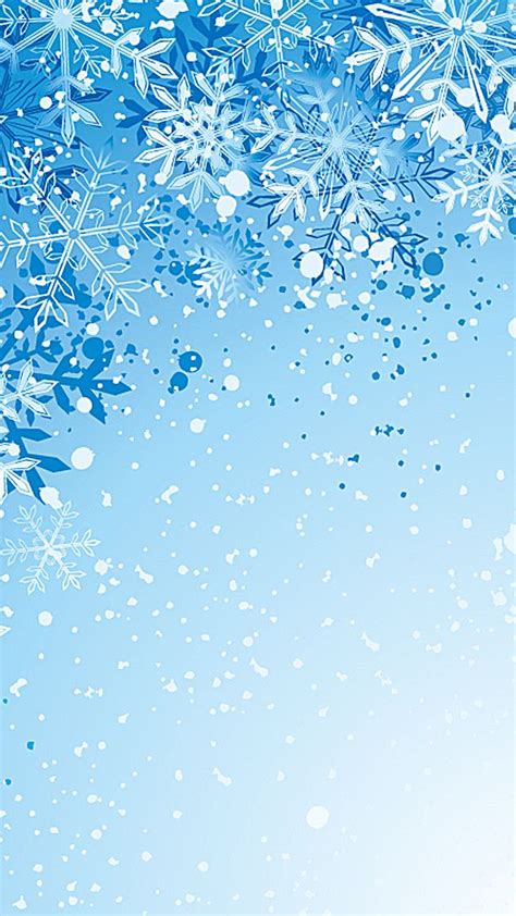 Blue Snowflake Background Vector H5 | Snowflake wallpaper, Frozen ...