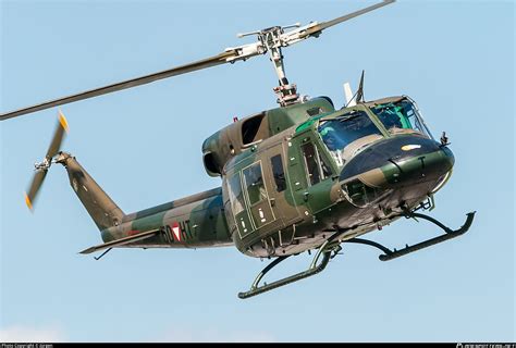 5D-HT Austrian Air Force Agusta-Bell AB 212 photographed at Linz Blue Danube (LNZ / LOWL) by ...
