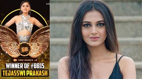 Bigg Boss 15 Winner: Tejasswi Prakash Lifts The Trophy