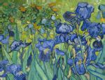 Latte Art Inspired by Van Gogh’s “Irises” | Getty Iris