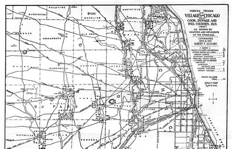 Indian Mounds Illinois Map