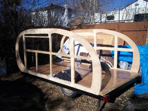 Build a Teardrop Camper Trailer from the Ground Up | Diy teardrop ...