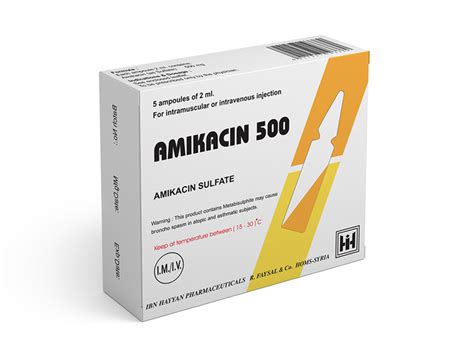 AMIKACIN 500 – Ibn Hayyan Pharmaceuticals