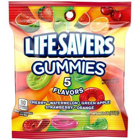 LIFE SAVERS 5 Flavors Hard Candy Bag, 6.25 oz | Life Savers