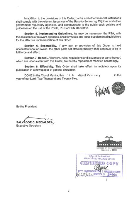 NEWS: President Duterte signed an executive order institutionalizing ...