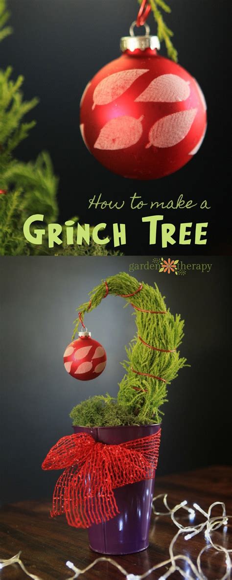 A Small Tree With a Big Message: How to Make a Grinch Tree