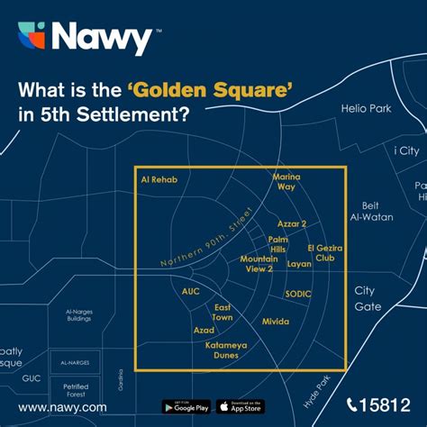 Check Out New Cairo Compounds Map - Nawy