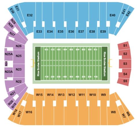 Rice Eccles Stadium Tickets, Seating Charts and Schedule in Salt Lake City UT at StubPass!