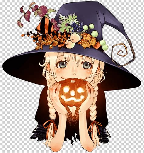 Anime halloween manga dibujo, animación, disfraz de Halloween, manga, chibi png | Klipartz