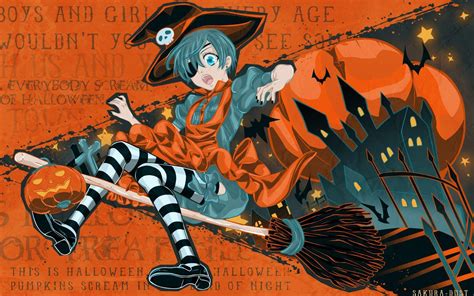 Anime Halloween Wallpapers - Top Free Anime Halloween Backgrounds ...