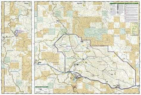 Theodore Roosevelt National Park Map | Theodore Roosevelt National Park