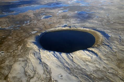 Ice-Free Crater Lakes on Ungava Peninsula : Image of the Day